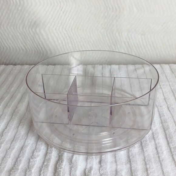 BETTER HOMES Plastic Turntable Organizer New 10.5 W/4.5 Deep - Picture 4 of 7